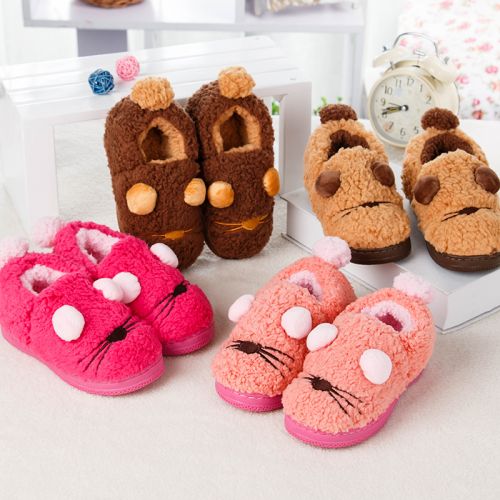 Pantoufles enfants en pour hiver - semelle caoutchouc Wear Ref 1015939