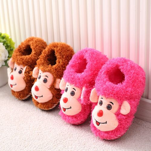 Pantoufles enfants en pour hiver - semelle PU Ref 1016077