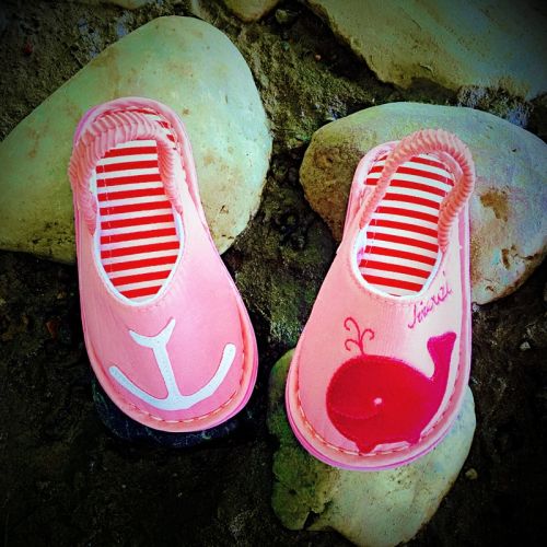 Pantoufles enfants en coton pour Toute saison - semelle Melaleuca Ref 1016547