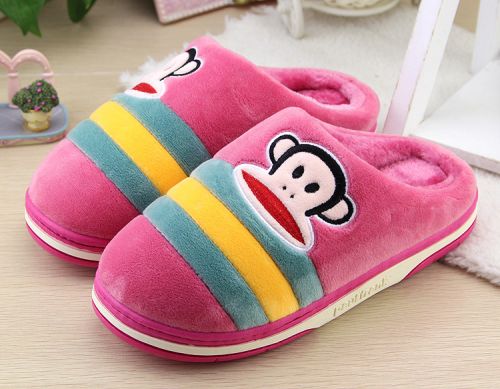 Pantoufles enfants en pour hiver - semelle caoutchouc antidérapant Ref 1016984