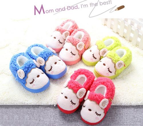 Pantoufles enfants pour hiver - semelle caoutchouc Ref 1017769