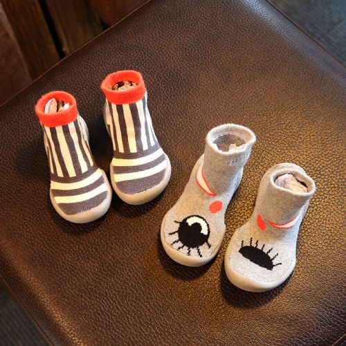 Pantoufles enfants pour hiver - semelle caoutchouc Wear Ref 1018072