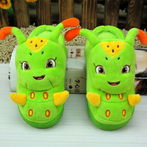 Pantoufles enfants en pour hiver - semelle caoutchouc Ref 1018147