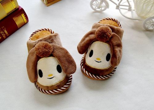 Pantoufles enfants en - semelle caoutchouc antidérapant Ref 1018163