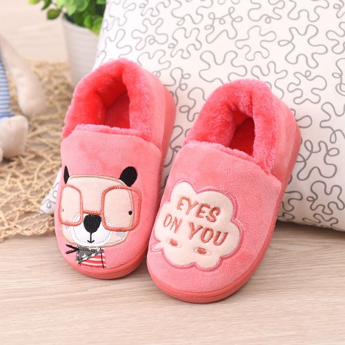 Pantoufles enfants en CHEERFUL MARIO pour hiver - semelle plastique Ref 1018290