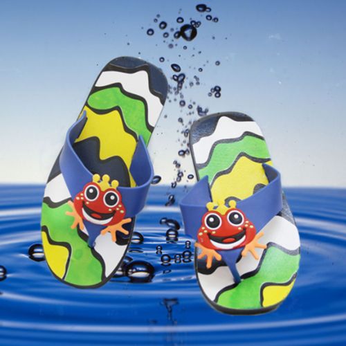 Pantoufles enfants pour été - semelle caoutchouc Ref 1018913