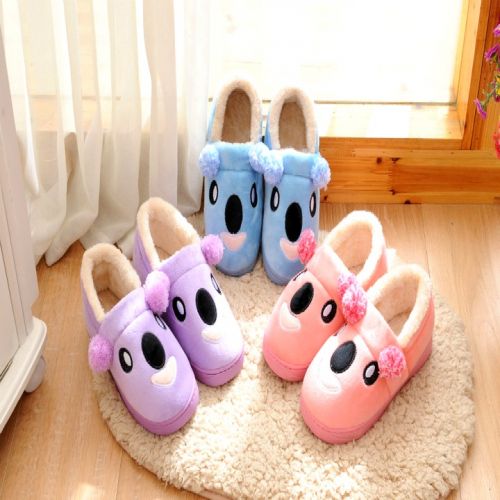 Pantoufles enfants pour hiver - semelle plastique Ref 1019882