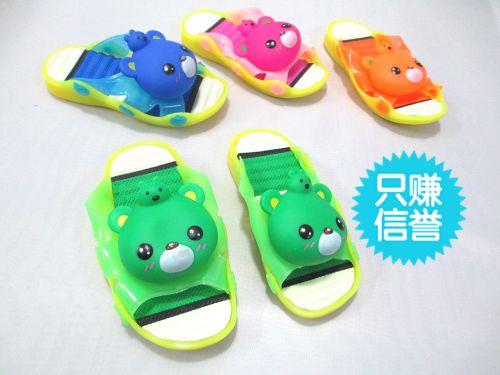 Pantoufles enfants pour Toute saison - semelle plastique Ref 1020199
