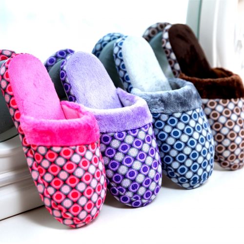 Pantoufles enfants en pour hiver - semelle PU Ref 1023402