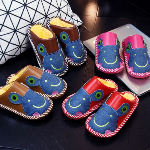 Pantoufles enfants en pour hiver - semelle fond composite Ref 1023526