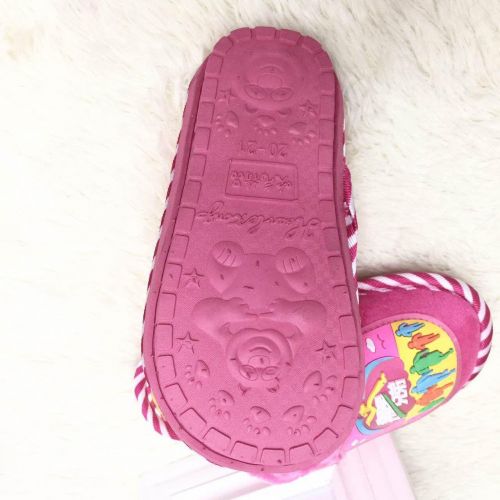 Pantoufles enfants en pour hiver - semelle plastique Ref 1023704