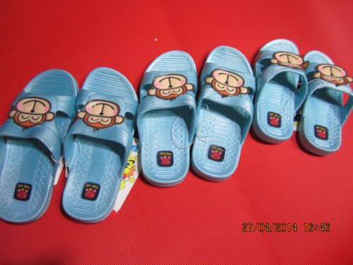 Pantoufles enfants en EVA pour été - semelle caoutchouc Ref 1023995