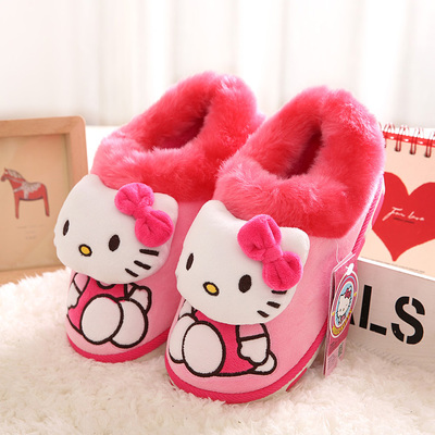 Pantoufles enfants HELLOKITTY pour hiver - semelle Ref 1024387
