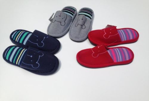 Pantoufles enfants en coton - Ref 1025567