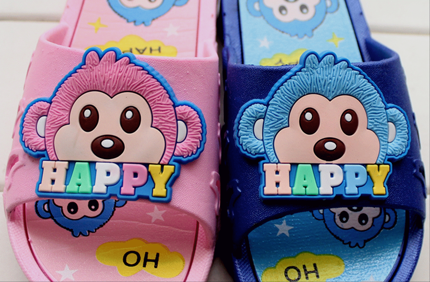 Pantoufles enfants pour été - semelle plastique Ref 1025698