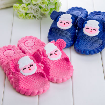 Pantoufles enfants AKAKBB pour Toute saison - semelle plastique Ref 1026184