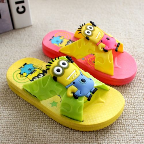 Pantoufles enfants pour été - semelle caoutchouc antidérapant Ref 1027455