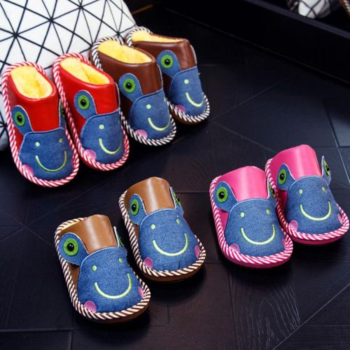 Pantoufles enfants en pour hiver - semelle fond composite Ref 1028021