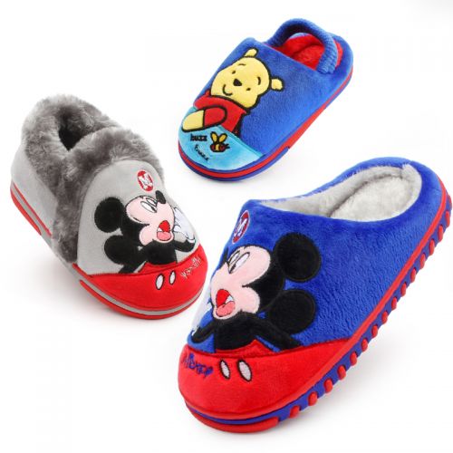 Pantoufles enfants en DISNEY pour hiver - semelle Ref 1031107
