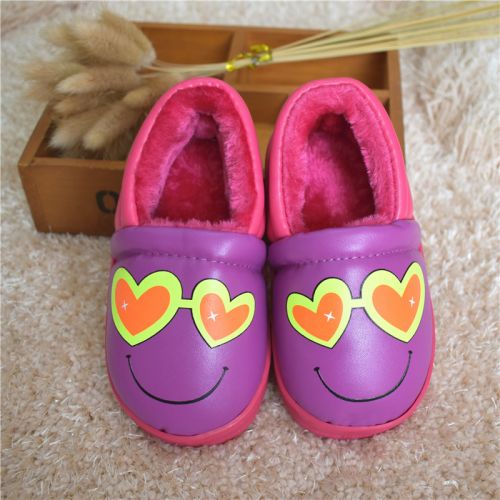 Pantoufles enfants en velours côtelé pour hiver - semelle caoutchouc Wear Ref 1031192