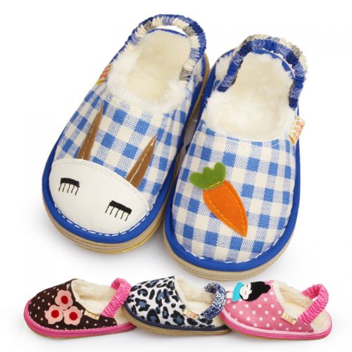 Pantoufles enfants en coton pour Toute saison - semelle Melaleuca Ref 1032815