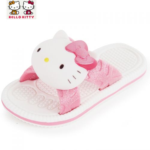 Pantoufles enfants HELLO KITTY pour été - semelle plastique Ref 1033092