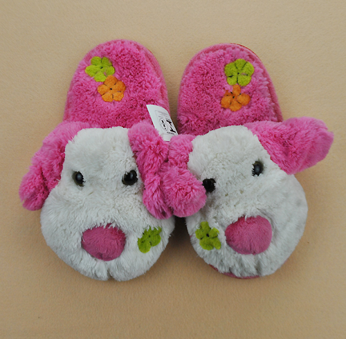 Pantoufles enfants pour hiver - semelle caoutchouc antidérapant Ref 1033156