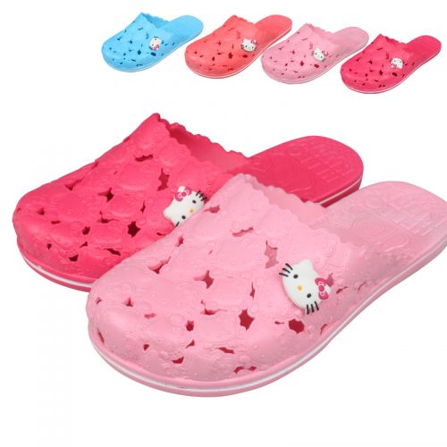 Pantoufles enfants en EVA HELLO KITTY pour été - semelle plastique Ref 1033229
