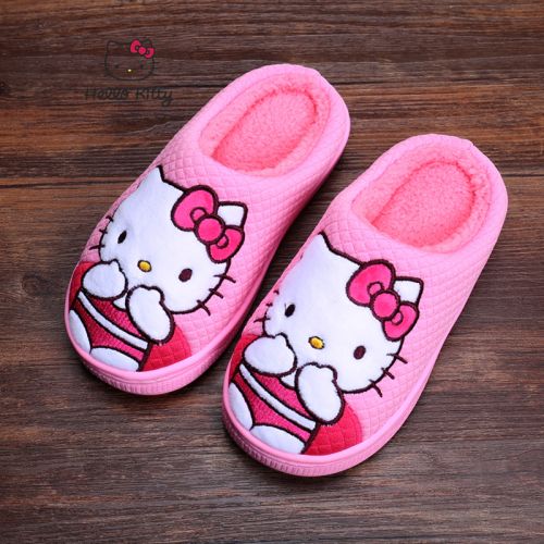 Pantoufles enfants HELLO KITTY pour hiver - semelle fond composite Ref 1033618