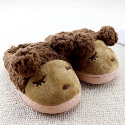 Pantoufles enfants en coton pour hiver - semelle caoutchouc Ref 1033728