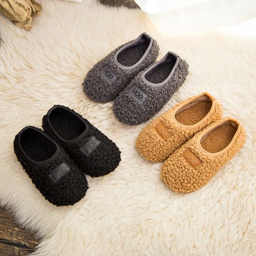 Pantoufles enfants pour hiver - semelle caoutchouc Ref 1033949