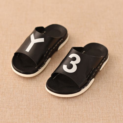 Pantoufles enfants en similicuir pour été - Ref 1034641