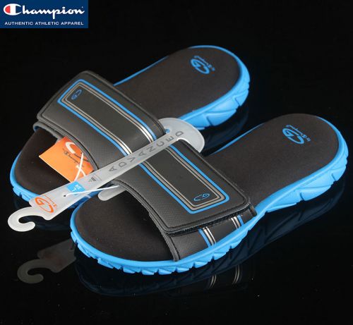 Pantoufles enfants en Cuir spatial CHAMPION pour été - semelle caoutchouc Ref 1034655