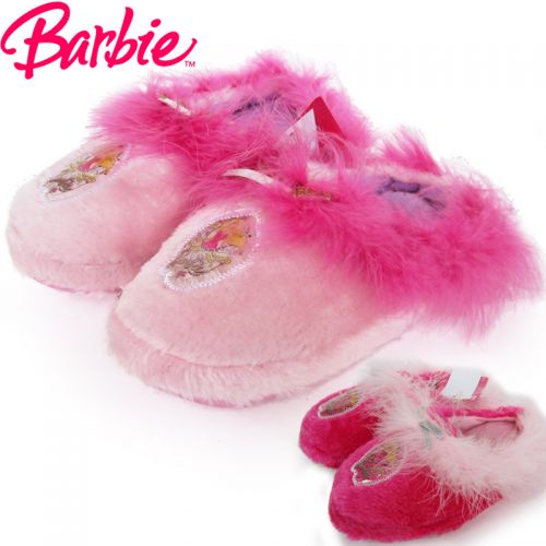 Pantoufles enfants en BARBIE pour hiver - Ref 1034798
