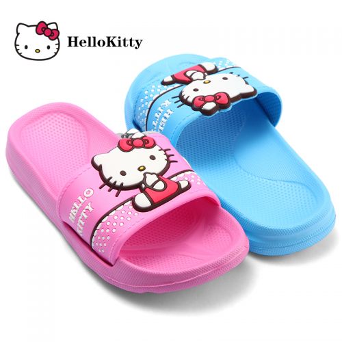 Pantoufles enfants en EVA HELLO KITTY pour été - semelle plastique Ref 1035045