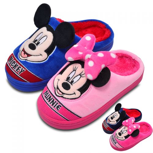 Pantoufles enfants en velours côtelé DISNEY pour Toute saison - semelle EVA Ref 1035472