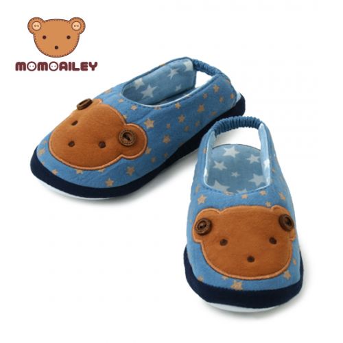 Pantoufles enfants en coton pour printemps - semelle fond composite Ref 1035970