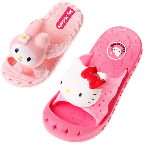 Pantoufles enfants HELLO KITTY pour été - semelle caoutchouc antidérapant Ref 1035987