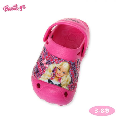 Pantoufles enfants en EVA BARBIE pour été - semelle plastique Ref 1035991