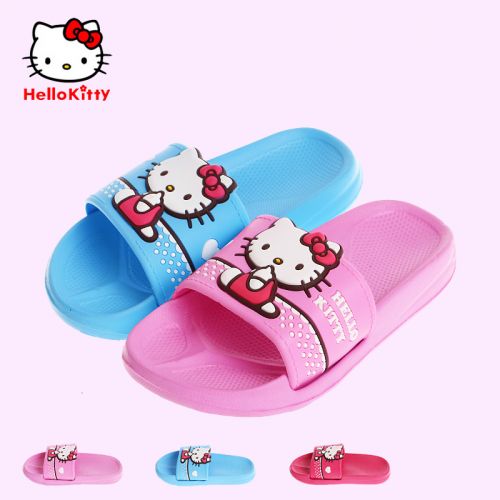 Pantoufles enfants HELLO KITTY pour été - semelle plastique Ref 1036127