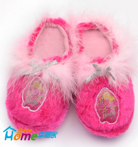 Pantoufles enfants en BARBIE pour hiver - Ref 1036136