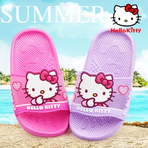 Pantoufles enfants en EVA HELLO KITTY pour été - semelle Ref 1036271