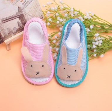 Pantoufles enfants en coton pour Toute saison - semelle Melaleuca Ref 1036350