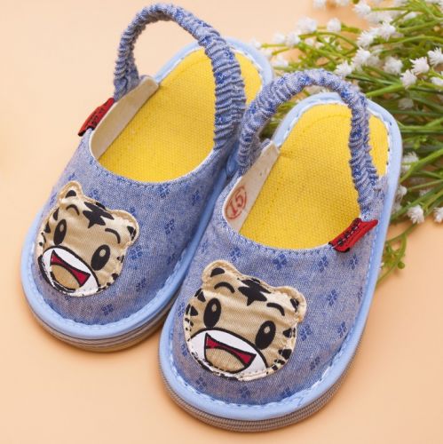 Pantoufles enfants en coton pour Toute saison - semelle Melaleuca Ref 1036356