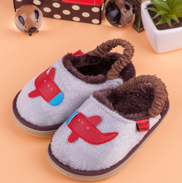 Pantoufles enfants en coton pour hiver - semelle Melaleuca Ref 1036364