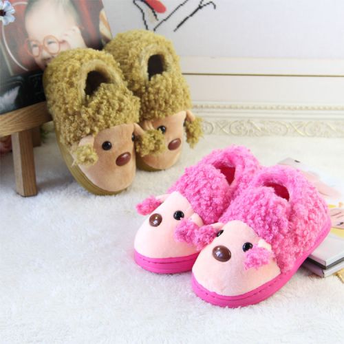 Pantoufles enfants en pour hiver - semelle caoutchouc Wear Ref 1036466