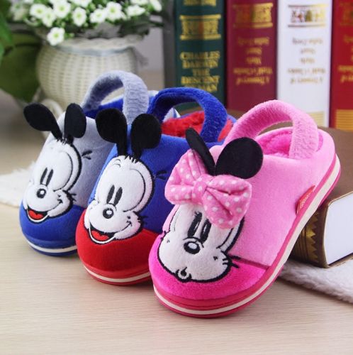Pantoufles enfants en BOBDOG pour hiver - semelle caoutchouc antidérapant Ref 1036550