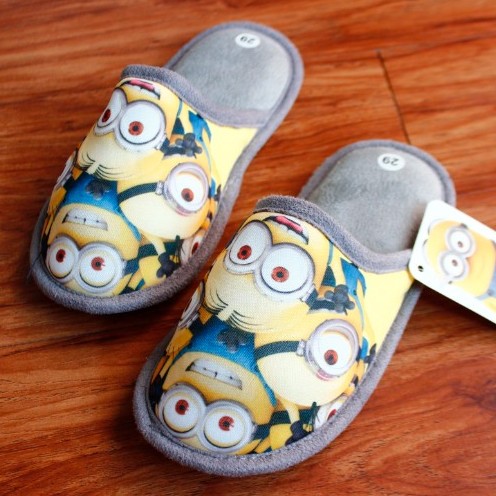 Pantoufles enfants en coton - Ref 1036687