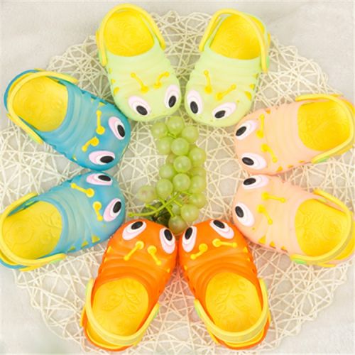 Pantoufles enfants en Cuir spatial pour été - semelle plastique Ref 986098