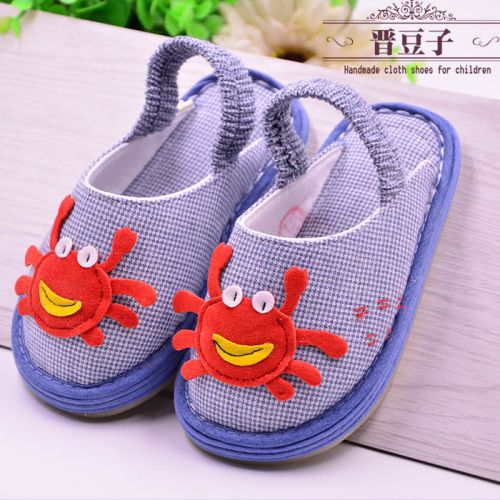 Pantoufles enfants en coton pour printemps - semelle Melaleuca Ref 986106